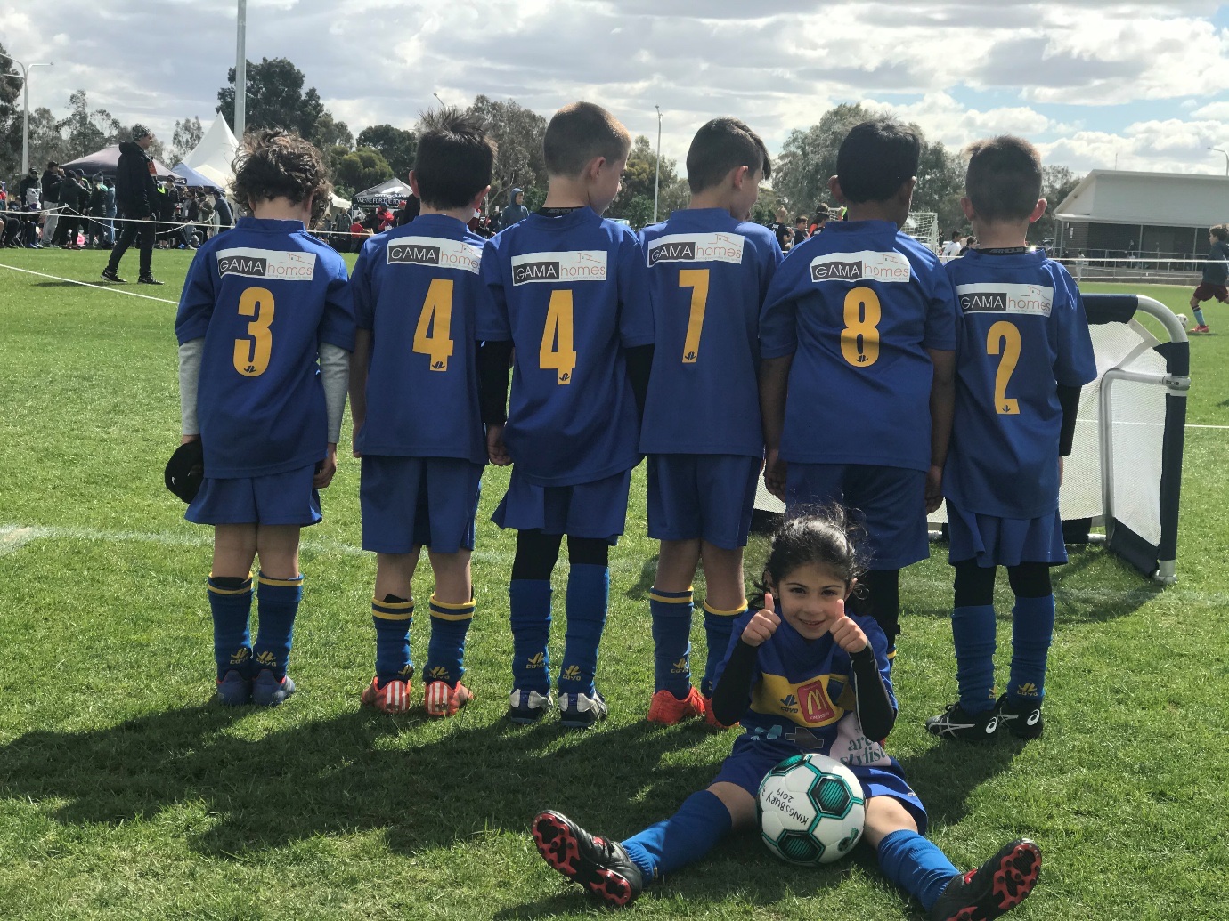 Community Soccer Sponsorship — team jerseys