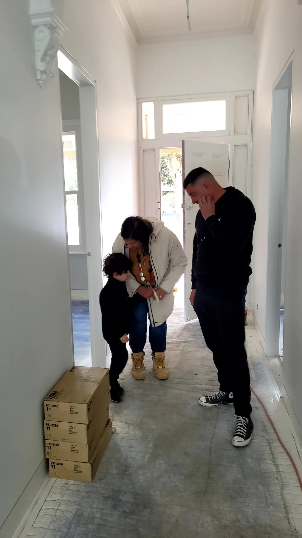 Benjamin House site tour, Thornbury