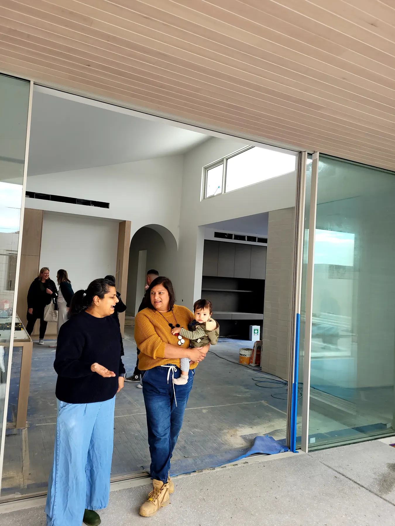 Benjamin House site tour, Thornbury