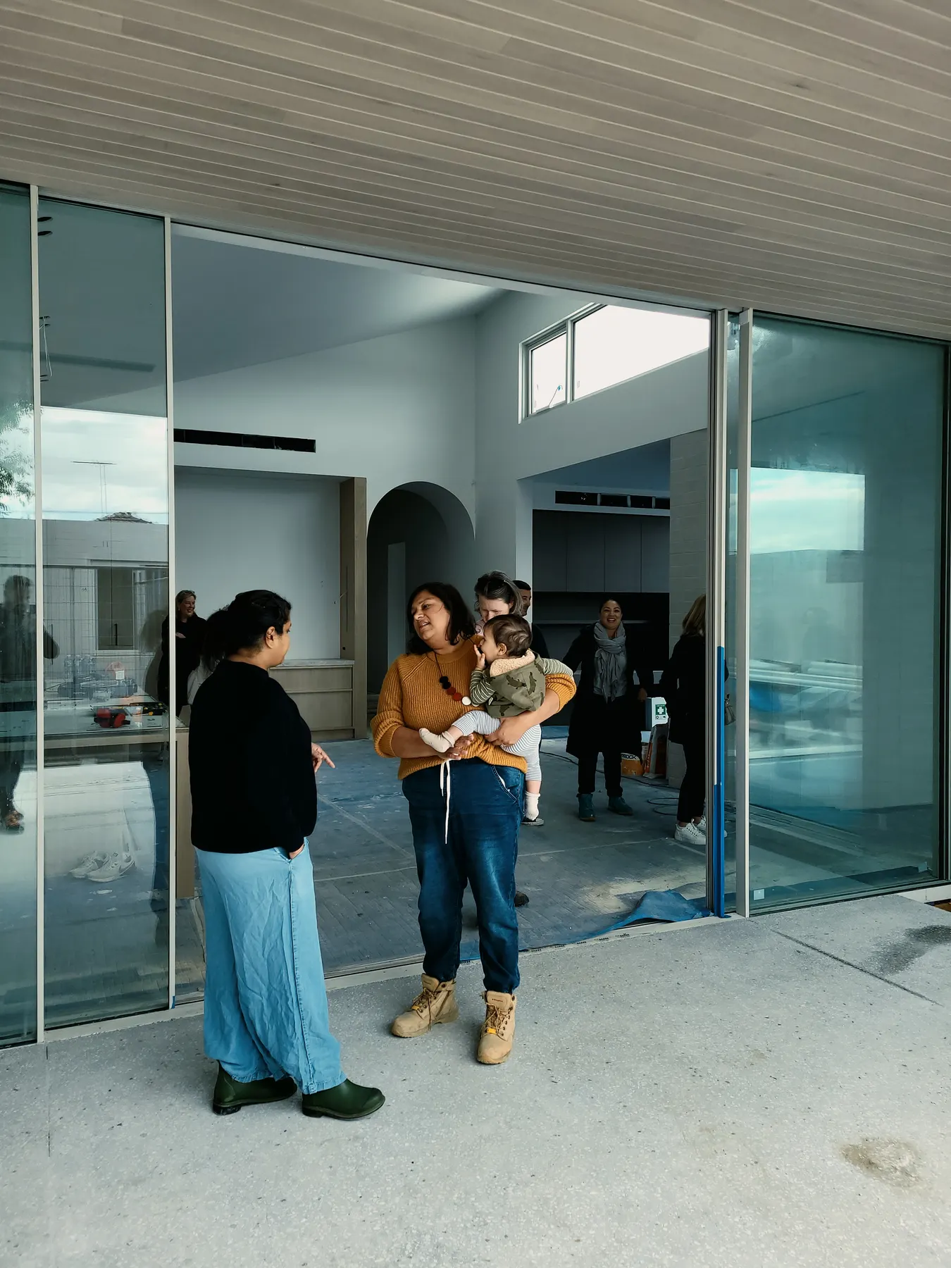 Benjamin House site tour, Thornbury