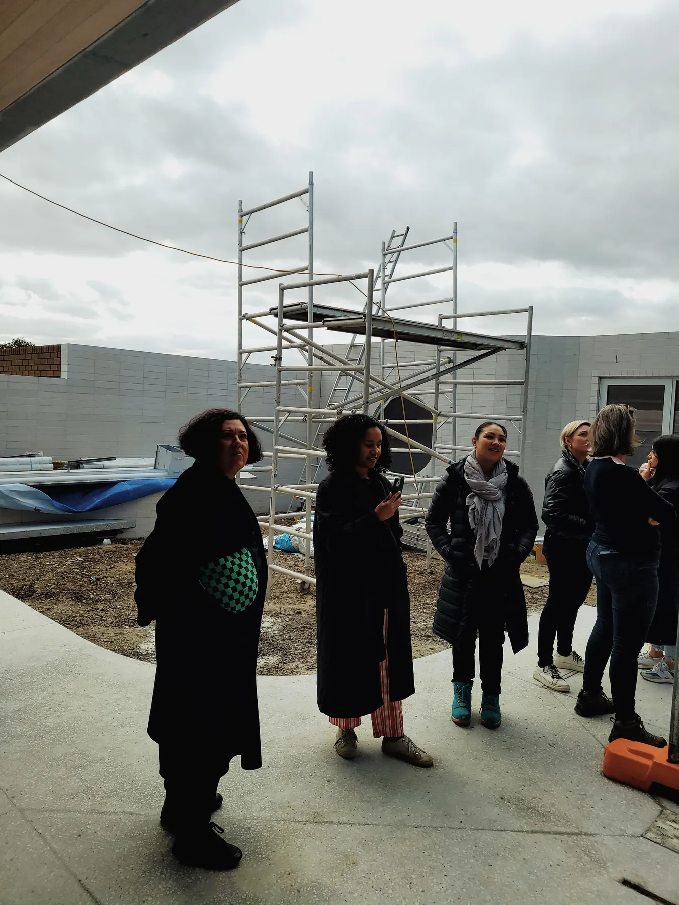 Benjamin House site tour, Thornbury