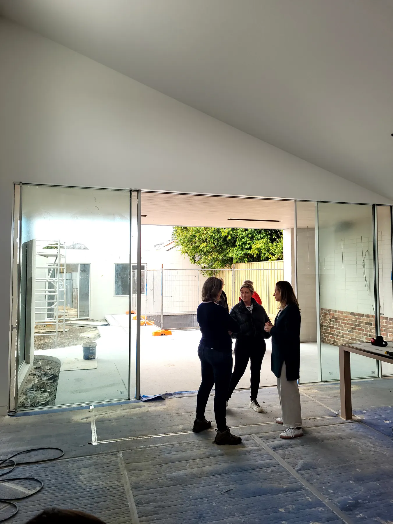 Benjamin House site tour, Thornbury