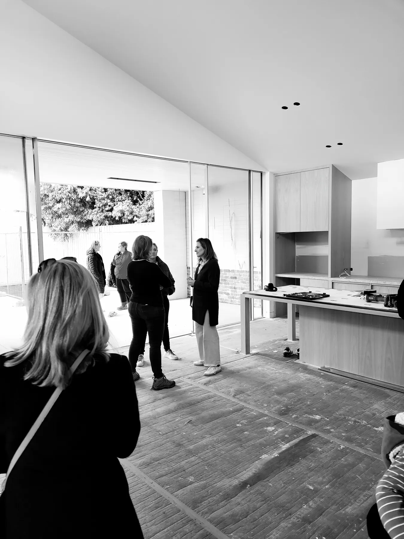 Benjamin House site tour, Thornbury