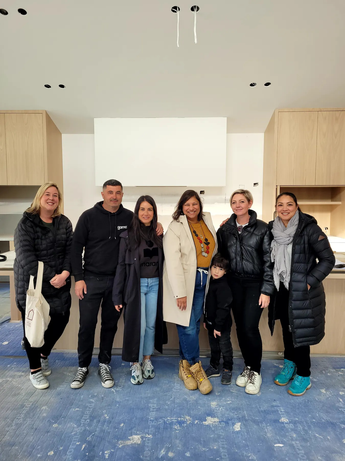 Benjamin House site tour, Thornbury