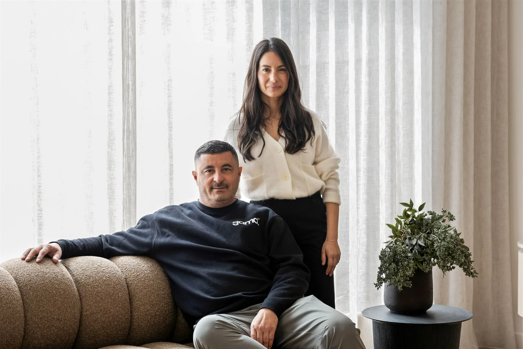 Sonia De Gregorio and Ricardo Pereira